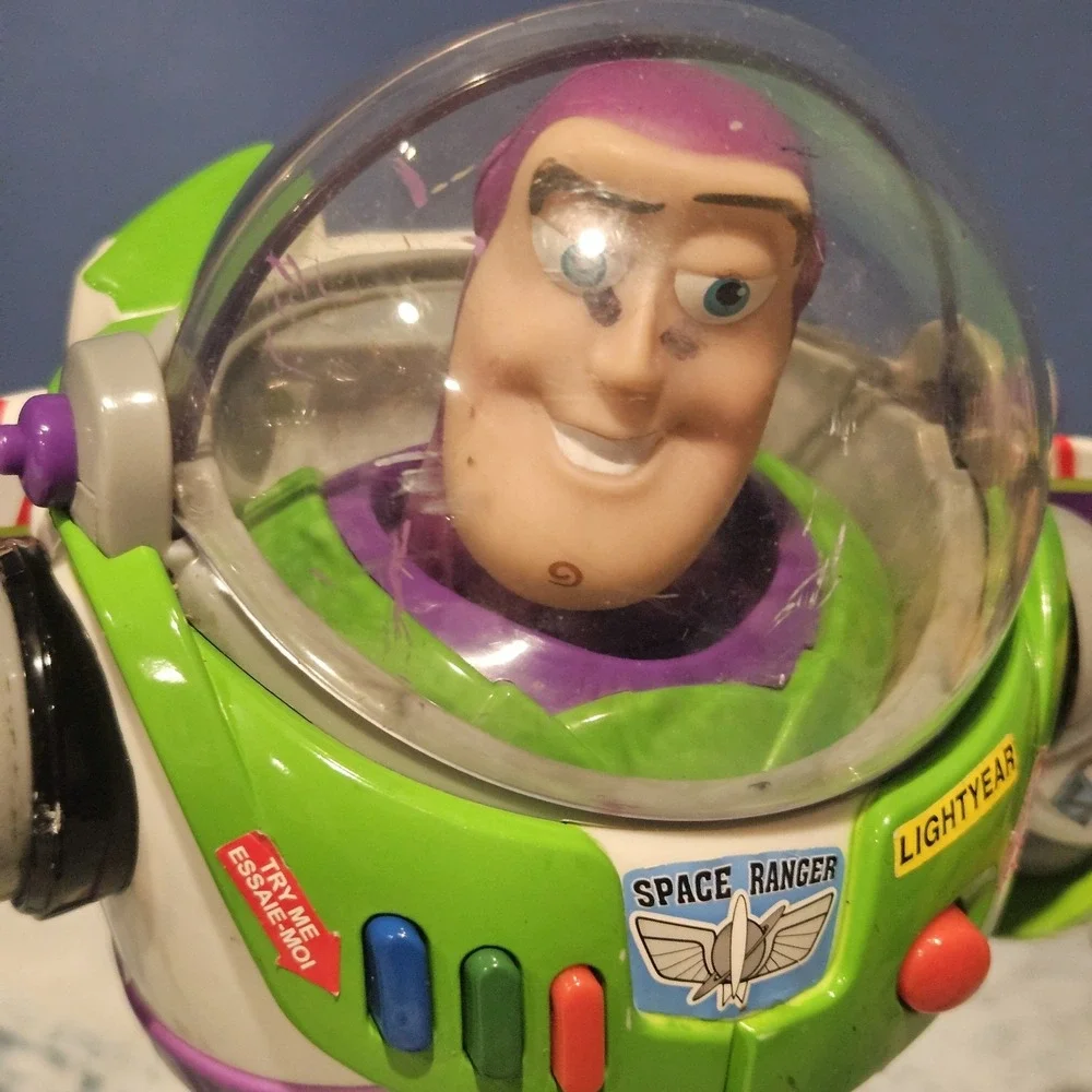 Disney Pixar Toy Story Play Bundle Woody Talking Buzz Lightyear Zurg Figures